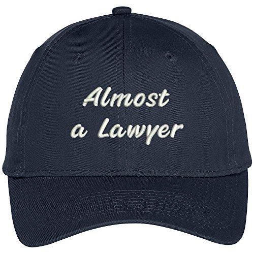 Trendy Apparel Shop Almost A Lawyer Embroidered Adjustable Snapback Baseball Cap