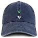Trendy Apparel Shop Fiji with Palm Tree Embroidered Pigment Dyed Cotton Baseball Cap
