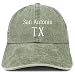 Trendy Apparel Shop San Antonio TX Embroidered Pigment Dyed Washed Baseball Cap