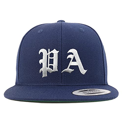 Trendy Apparel Shop Pennsylvania PA Old English Embroidered Flatbill Snapback