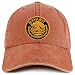 Trendy Apparel Shop Nayarit Mexico Gold Embroidered Patch Pigment Dyed Washed Baseball Cap
