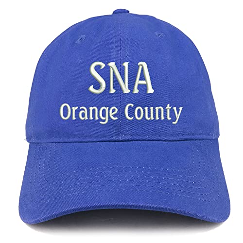 Trendy Apparel Shop SNA Orange County Low Profile Soft Cotton Baseball Cap