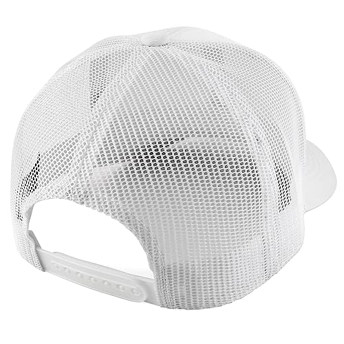 Trendy Apparel Shop Chess Knight Embroidered Mesh Trucker Baseball Cap