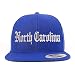 Trendy Apparel Shop North Carolina State Old English Embroidered Flatbill Cap