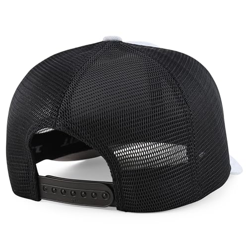 Trendy Apparel Shop Structured 6 Panel Stretchy Mesh Snapback Cap