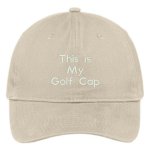 Trendy Apparel Shop This is My Golf Cap Embroidered Brushed 100% Cotton Baseball Cap