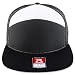 Trendy Apparel Shop Structured High Profile 7 Panel Flat Bill Mesh Back Snapback Cap