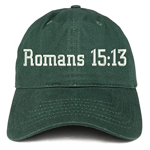 Trendy Apparel Shop Romans 15:13 Low Profile Soft Cotton Baseball Cap
