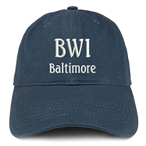 Trendy Apparel Shop BWI Baltimore Low Profile Soft Cotton Baseball Cap