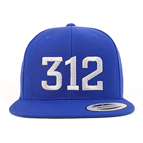 Trendy Apparel Shop 312 Chicago IL Old English Embroidered Flatbill Snapback