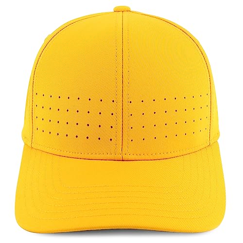 Trendy Apparel Shop Oversize XXL Classic Structured 6 Panel Curved Bill Stretchy Fitted Ball Cap
