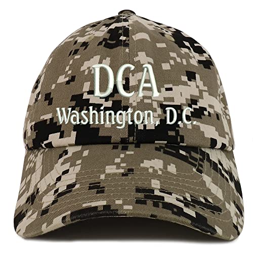 Trendy Apparel Shop DCA Washington DC Low Profile Soft Cotton Baseball Cap