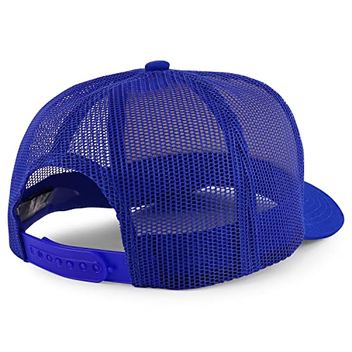 Trendy Apparel Shop Bahamas Flag Embroidered Patch 5 Panel Pro Style Mesh Back Cap