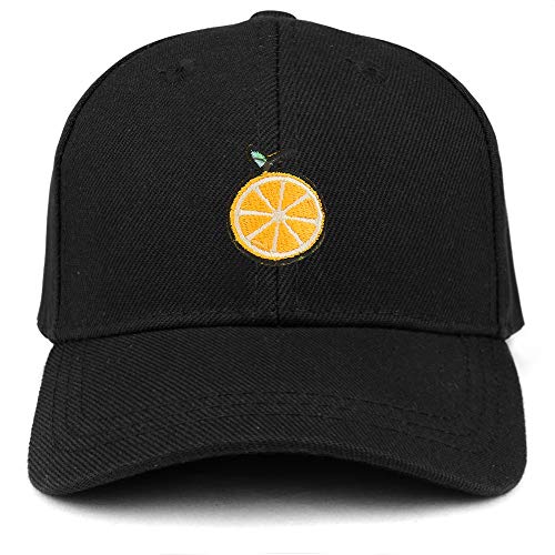 Trendy Apparel Shop Orange Patch Structured Infant Baseball Cap