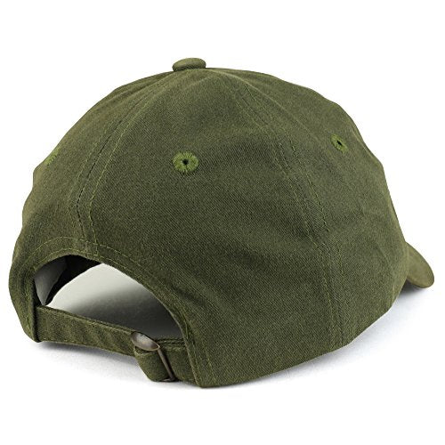 Trendy Apparel Shop The Chief Embroidered Unstructured Washed Cotton Baseball Cap