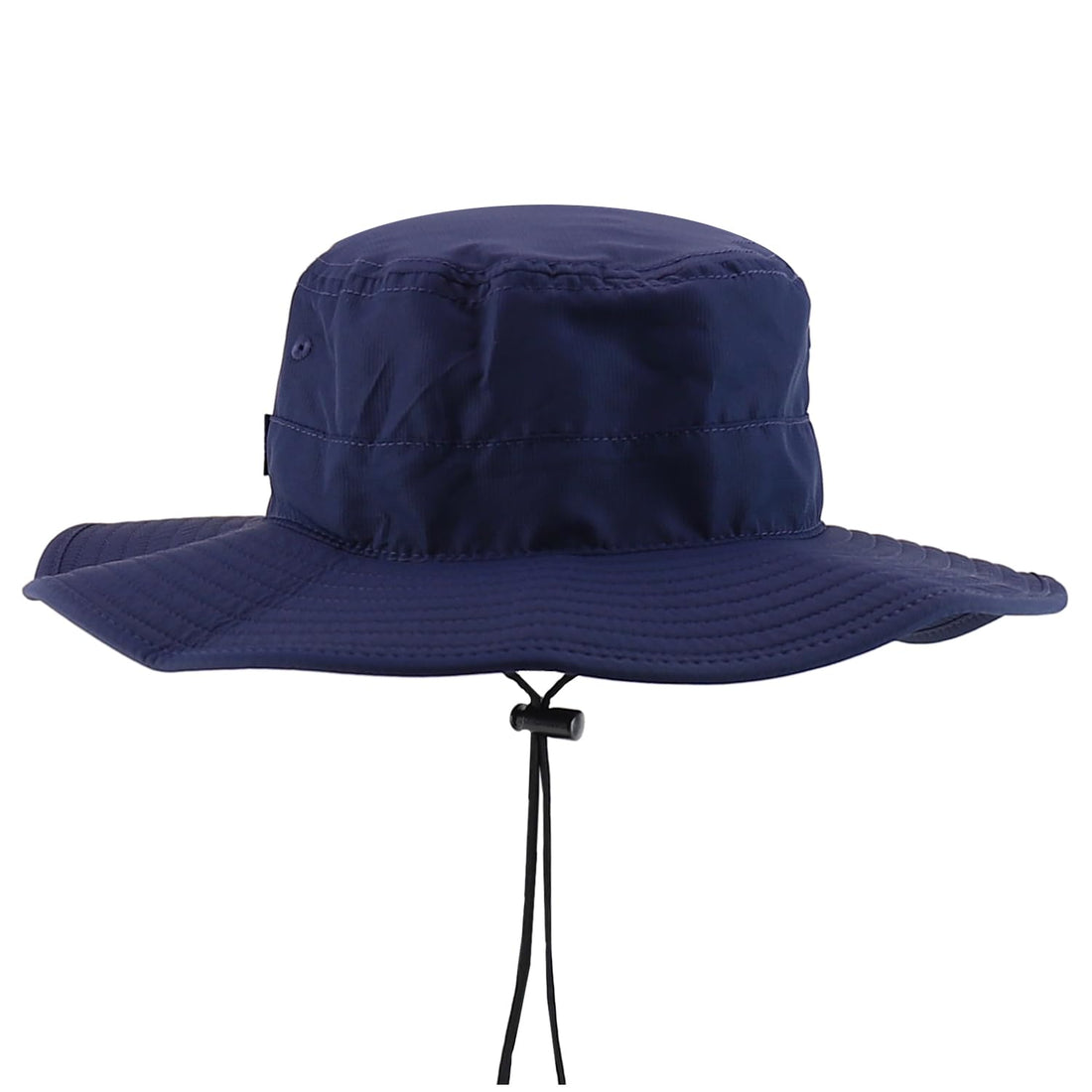 Trendy Apparel Shop Outdoor Large Brim Micro Mesh Performance Boonie Bucket Hat with Strap