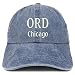 Trendy Apparel Shop ORD Chicago Embroidered Pigment Dyed Washed Baseball Cap