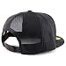 Trendy Apparel Shop Circular Mexico Patch 5 Panel Flatbill Trucker Cap