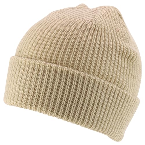 Trendy Apparel Shop Warm Winter Acrylic Ribbed Knit Cuff Beanie Hat