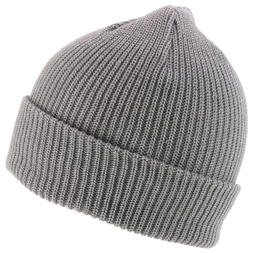 Trendy Apparel Shop Warm Winter Acrylic Ribbed Knit Cuff Beanie Hat