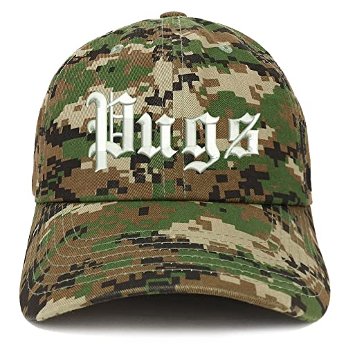 Trendy Apparel Shop Old English Pugs Low Profile Soft Cotton Baseball Cap