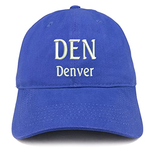 Trendy Apparel Shop DEN Denver Low Profile Soft Cotton Baseball Cap