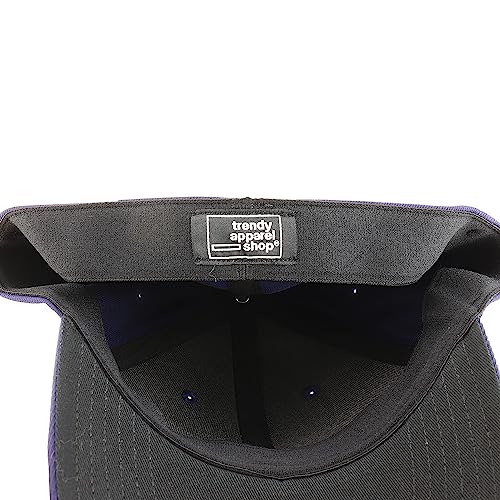 Trendy Apparel Shop Oversize XXL Plain Air Thru Structured Curved Bill Fitted Cap