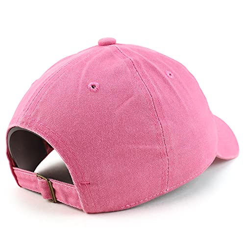 Trendy Apparel Shop Plain Unisex Unstructured Pigment Dyed Washed Baseball Cap