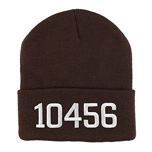 Trendy Apparel Shop 10456 Bronx NY Old English Embroidered Long Cuff Beanie