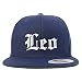 Trendy Apparel Shop Leo Old English Embroidered Flatbill Snapback