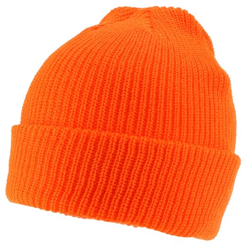 Trendy Apparel Shop Warm Winter Acrylic Ribbed Knit Cuff Beanie Hat