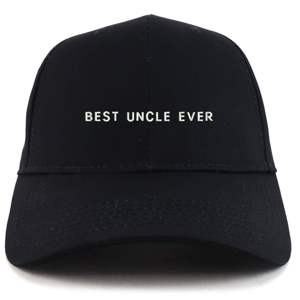 Trendy Apparel Shop Best Uncle Ever Embroidered Sturctured Baseball Cap