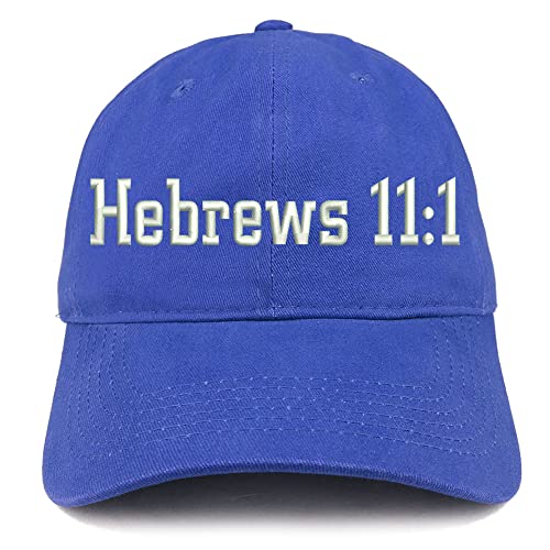 Trendy Apparel Shop Hebrews 11:1 Low Profile Soft Cotton Baseball Cap
