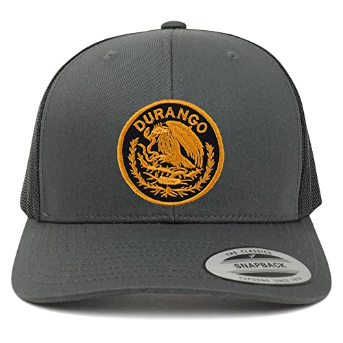 Trendy Apparel Shop Durango Mexico Patch 6 Panel Trucker Mesh Cap