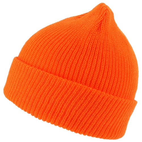 Trendy Apparel Shop Warm Winter Acrylic Ribbed Knit Cuff Beanie Hat