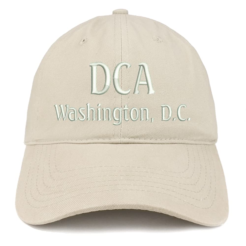 Trendy Apparel Shop DCA Washington DC Low Profile Soft Cotton Baseball Cap
