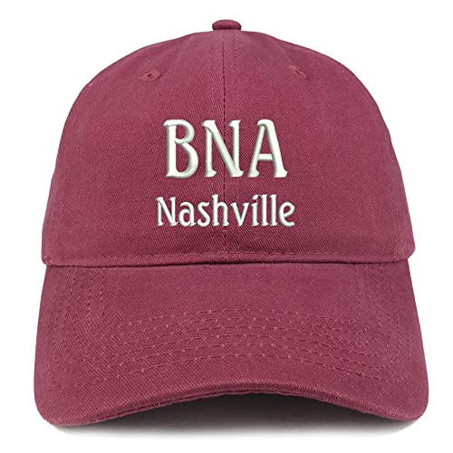 Trendy Apparel Shop BNA Nashville Low Profile Soft Cotton Baseball Cap