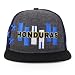 Trendy Apparel Shop Central America States Embroidered Mesh Back Flat Bill Cap