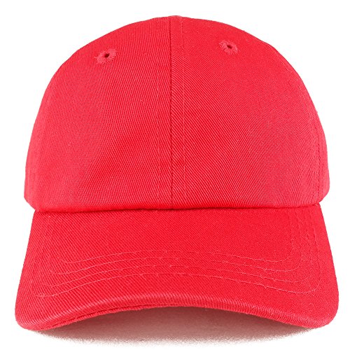Trendy Apparel Shop Baby Infant Plain Unstructured Adjustable Baseball Cap