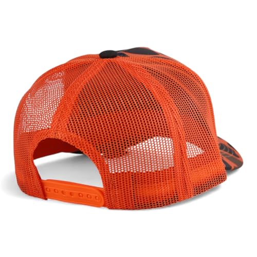 Trendy Apparel Shop 5 Panel Structured Crown Curved Bill Trucker Cap
