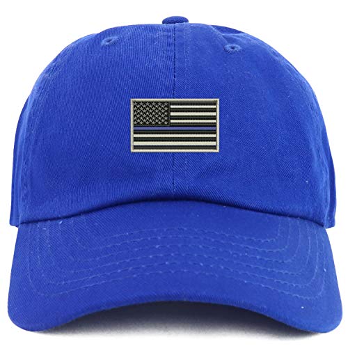 Trendy Apparel Shop Youth USA TBL Flag Adjustable Soft Crown Baseball Cap