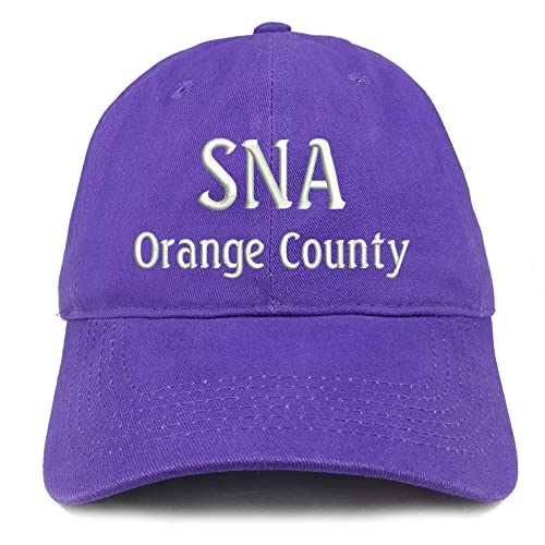 Trendy Apparel Shop SNA Orange County Low Profile Soft Cotton Baseball Cap