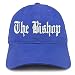 Trendy Apparel Shop The Bishop Old English Low Profile Soft Cotton Baseball Cap