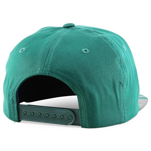 Trendy Apparel Shop Hecho En Mexico 7 Panel Flat Bill Snapback Cap