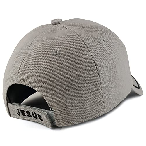 Trendy Apparel Shop Savior of Souls SOS Jesus Embroidered Structured Baseball Cap
