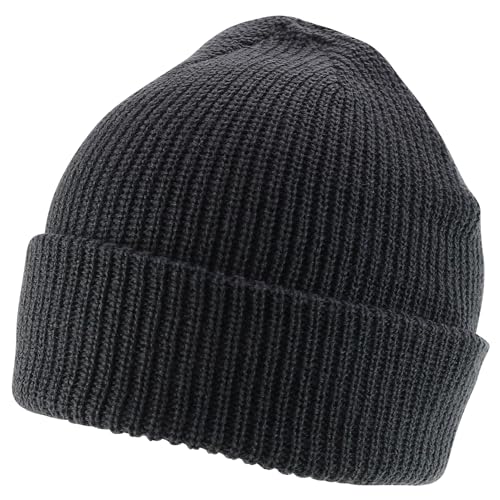 Trendy Apparel Shop Warm Winter Acrylic Ribbed Knit Cuff Beanie Hat