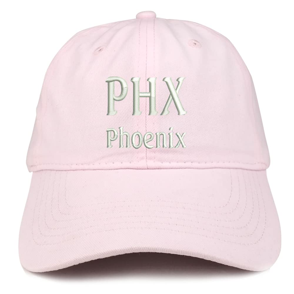 Trendy Apparel Shop PHX Pheonix Low Profile Soft Cotton Baseball Cap