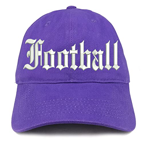 Trendy Apparel Shop Old English Football Low Profile Soft Cotton Baseball Cap