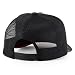 Trendy Apparel Shop 5 Panel Structured Crown Curved Bill Trucker Cap
