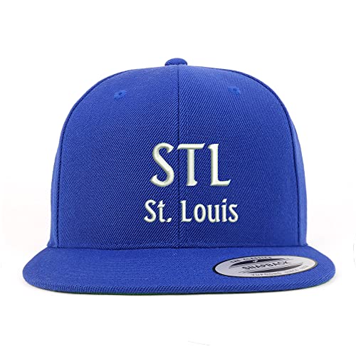Trendy Apparel Shop STL St. Louis Embroidered Flatbill Snapback